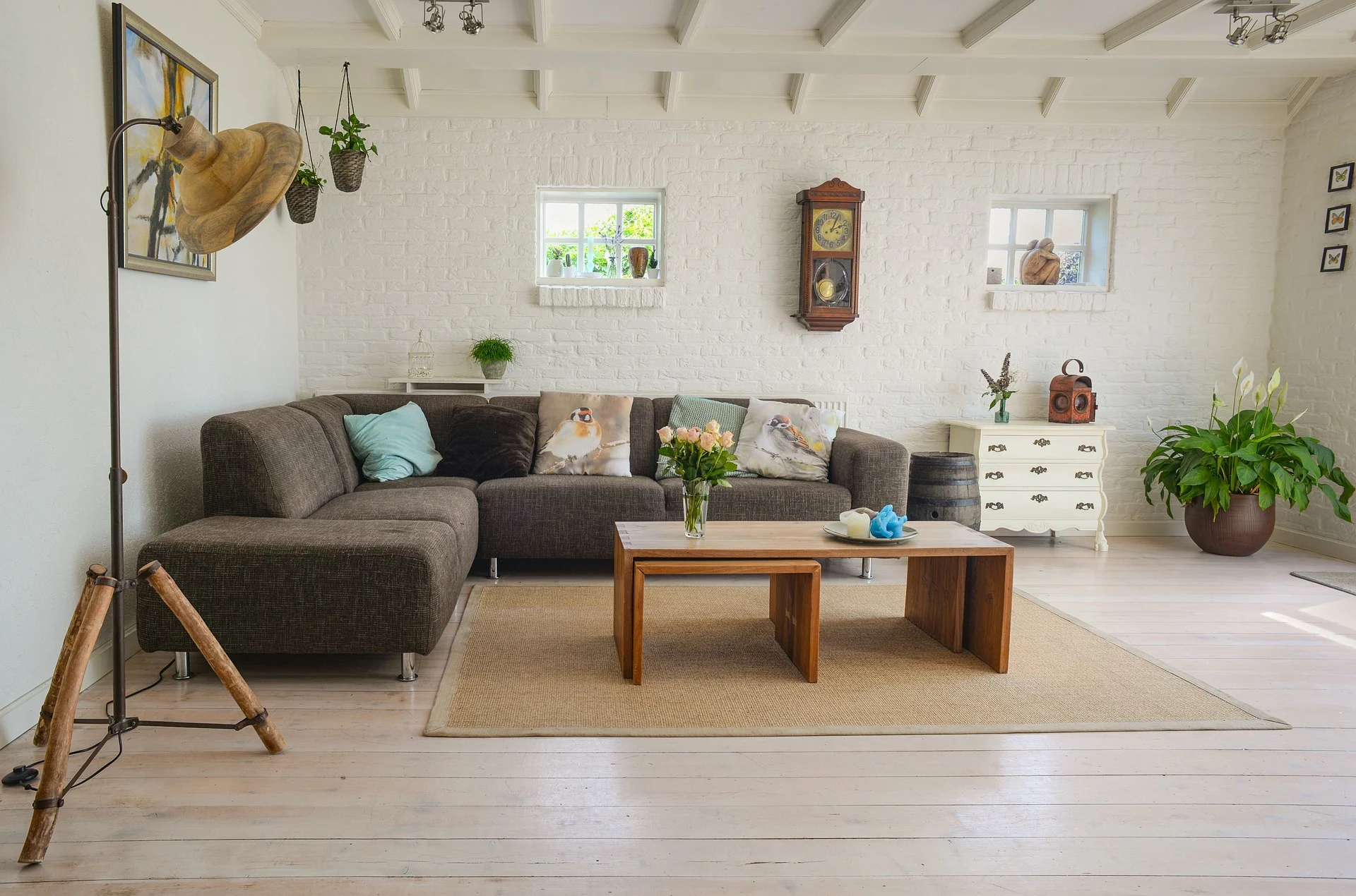 visual of a minimal interior design setting