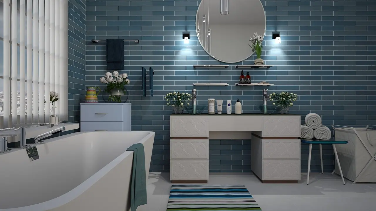 High quality bathroom interior design project